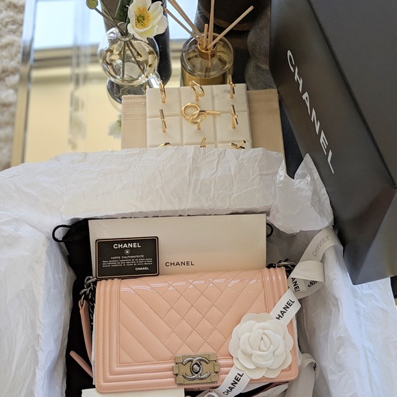 CHANEL Handbags - 100% Authentic Chanel Medium Boy